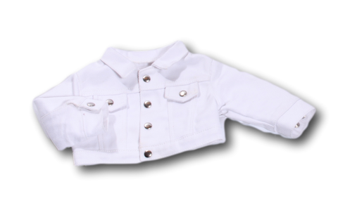 White Jacket Made to Fit Popular 18 Inch Dolls