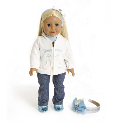 Jeans and hoody set