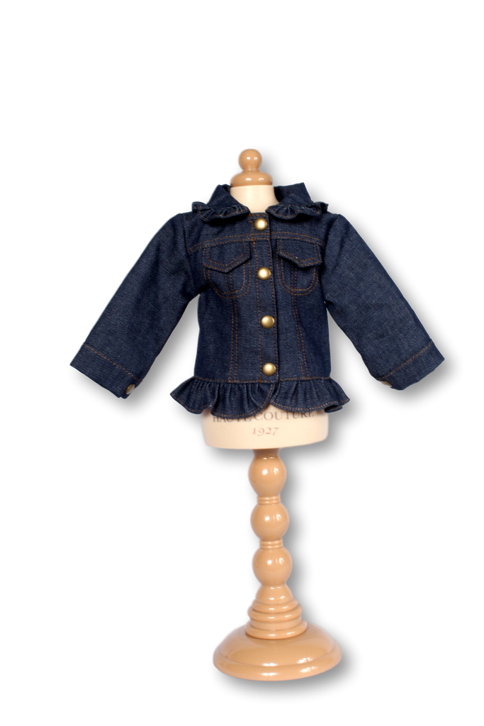 Denim Jacket Made to Fit Popular 18 Inch Dolls