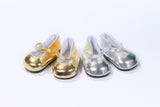 Shiny Gold or Silver Mary Jane Shoes