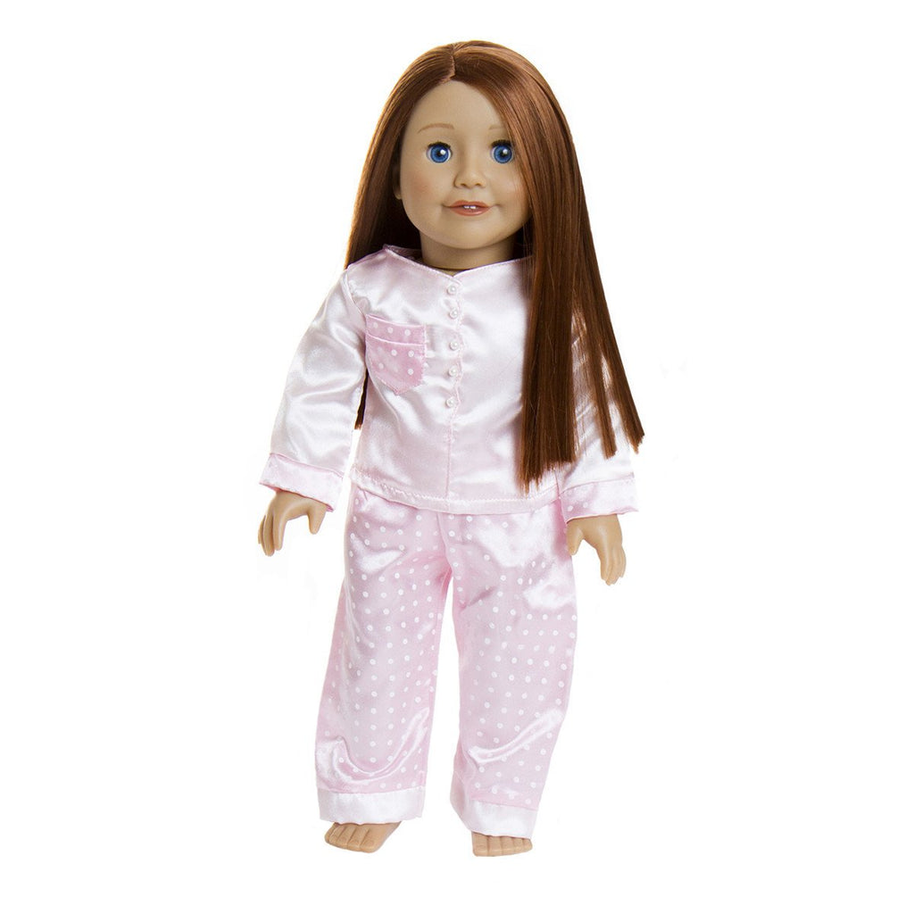LAVENDER SATIN PAJAMAS
