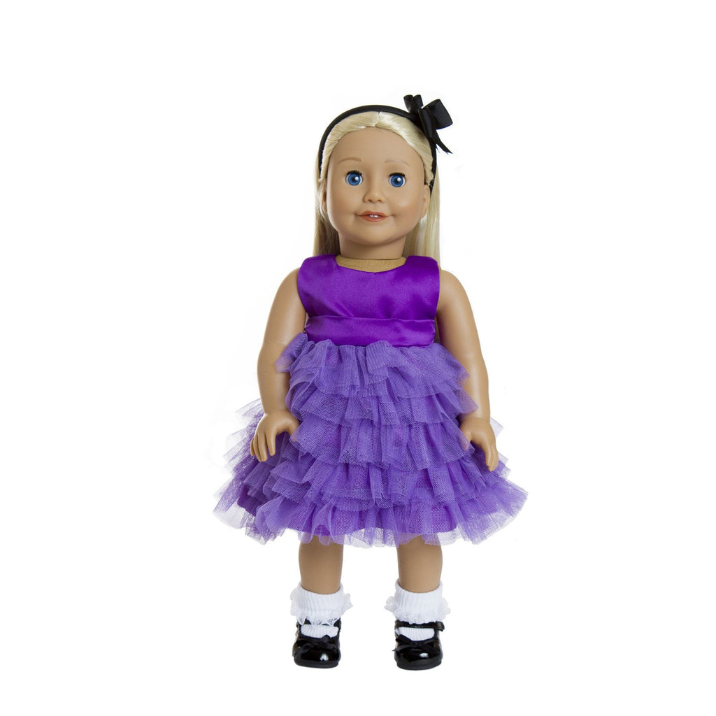 Purple Party Dress